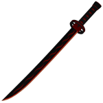 Crimson Flowing Katana