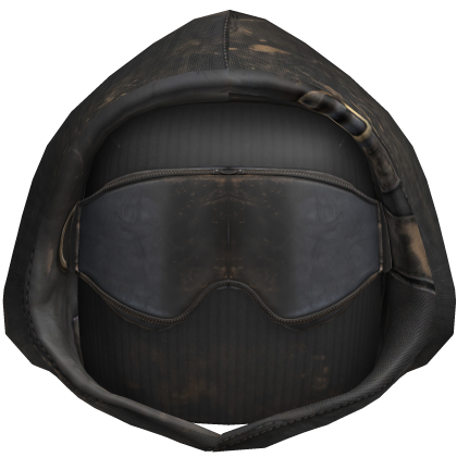 Grunge Balaclava Mask Ski Goggles Hood Black