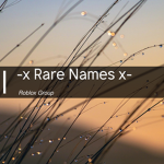 -x Rare Usernames x-