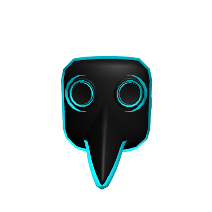 Cyan Plague Mask Roblox item