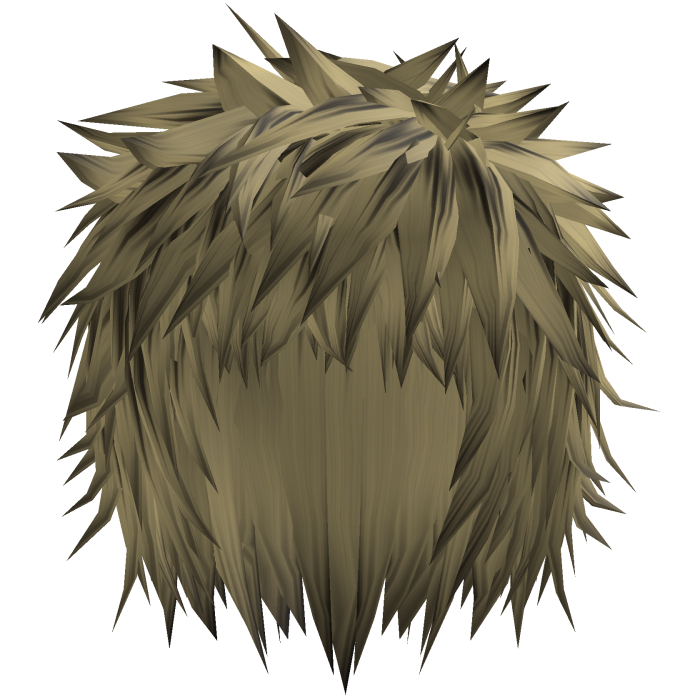 Blonde & Black Scene Messy Spiky Emo Boy Hair 