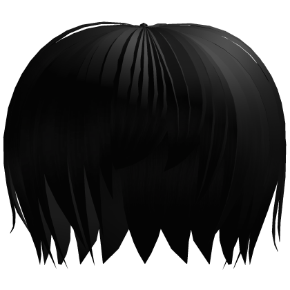 (っ҂ཀ•)っ Black Vampiric Anime Hair