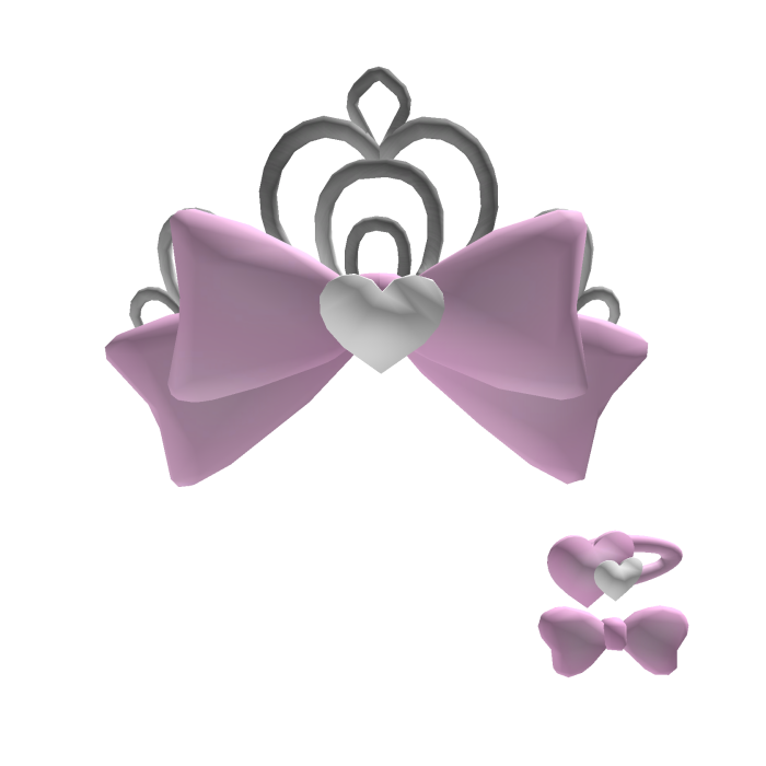♡ 🐾 Cutesy Pink Princess Tiara & Hairclips 🐾 ♡