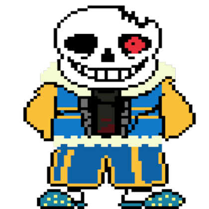 horror!outer sans Roblox decal