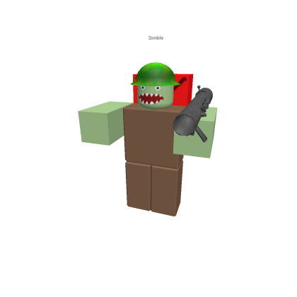 Zombie With Rocket Launcher