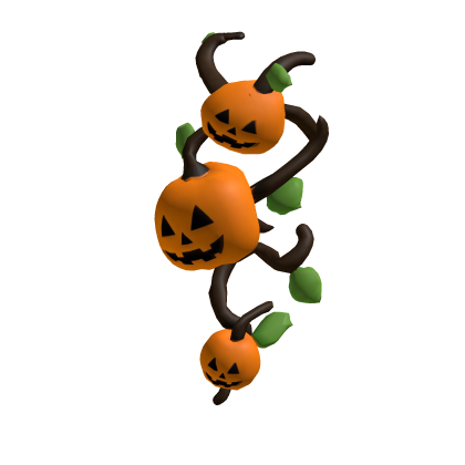 Spooky Pumpkin Coil Accessory (for Korblox)