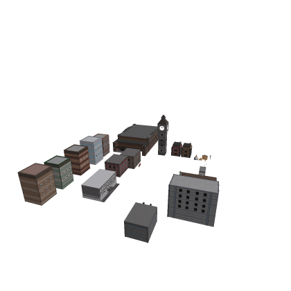 Piggy Buildings Pack