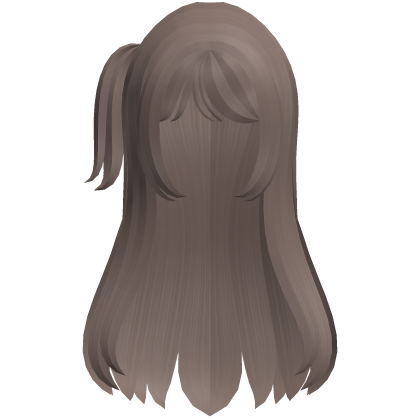 ღ Tea Long Straight Hair with Side Ponytail Roblox item