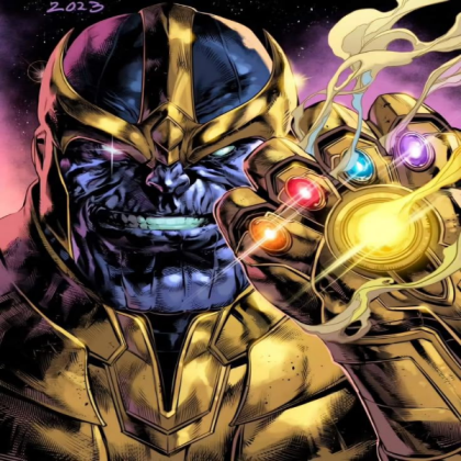 Thanos Wallpaper (Marvel Comics) Roblox decal
