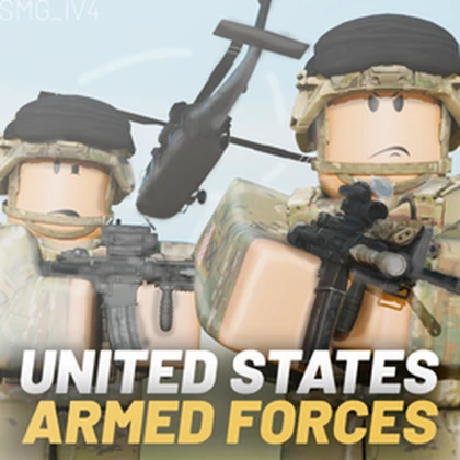 United Stаtes Armed Forcеs Roblox group icon
