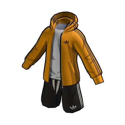 Yellow adidas tracksuit roblox outlet