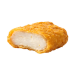 half a chicken nugget