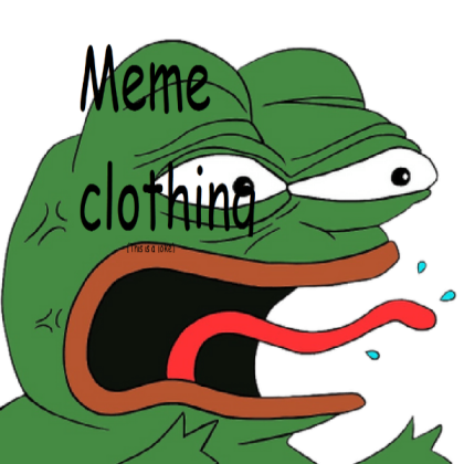 meme clothing Roblox decal
