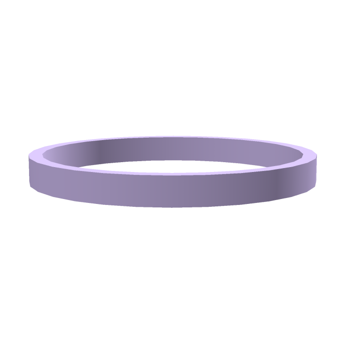 Basic purple choker