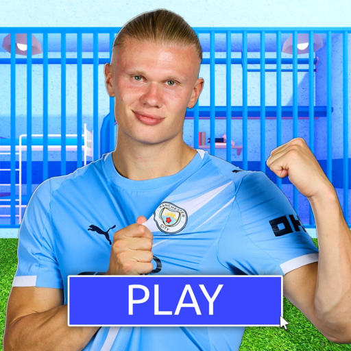 ⚽️ERLING HAALAND ESCAPE! PRISON RUN! (Obby) Roblox game