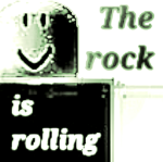 The rock is rolling
