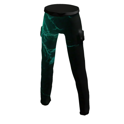 Cyan Bolt Pants ⚡