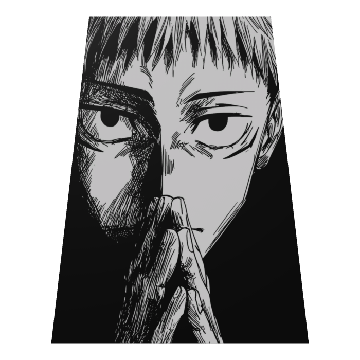 yuji meme manga cape