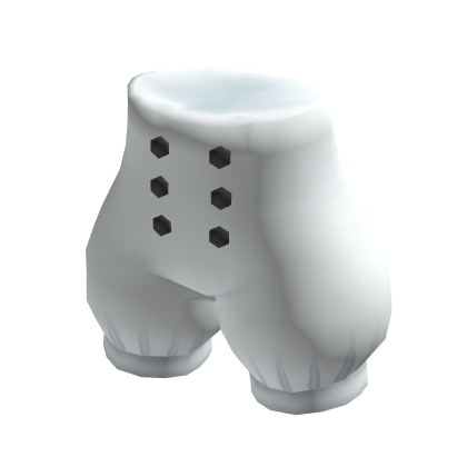Puffy Shorts White