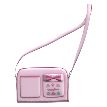 pastel pink cutecore tween crossbody bag Roblox item