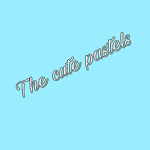 The cute pastels!