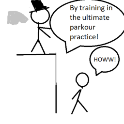 The Ultimate Parkour practice!