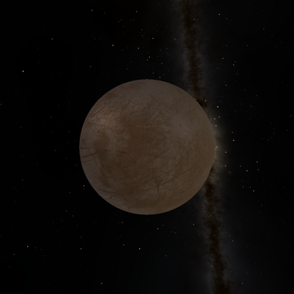 Europa Orbit Skybox