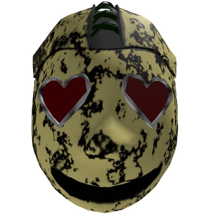 Butcher Mask with Heart Eyes