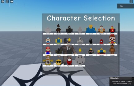 Character Selction!