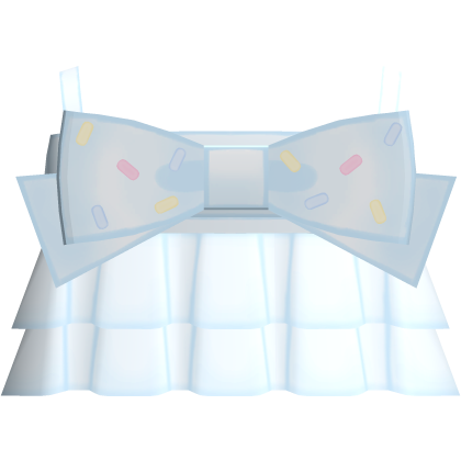 ♡︎ : so sweet blue sprinkle bow dress Roblox item