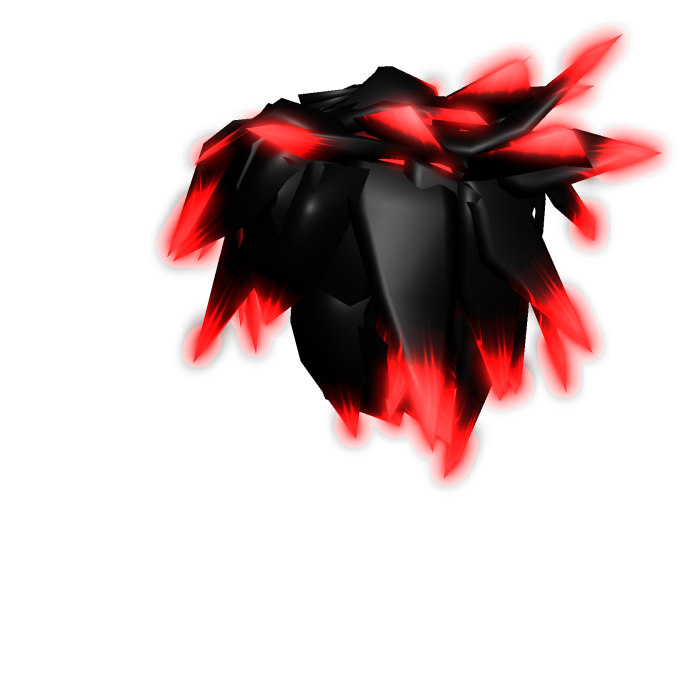 Emissive Scene Glowing Red Hair