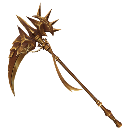 Golden Guardian Scythe