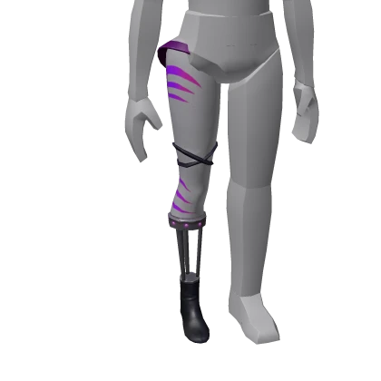 Purple Elf Assassin - Right Leg