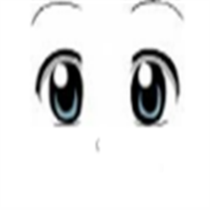 Anime Face Roblox decal
