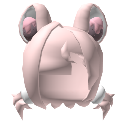 Low Poly Strawberry Mouse Hair Pink Roblox item