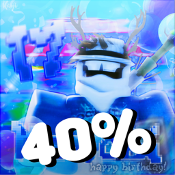 40%