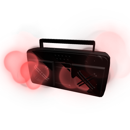Lit Boombox radio speaker music audio loud sound
