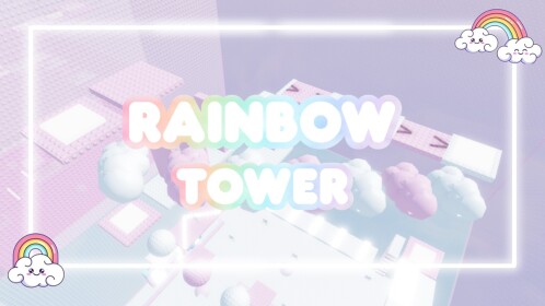 พาสเทล เรนโบว์สเตจ ทาวเวอร์! 🌈