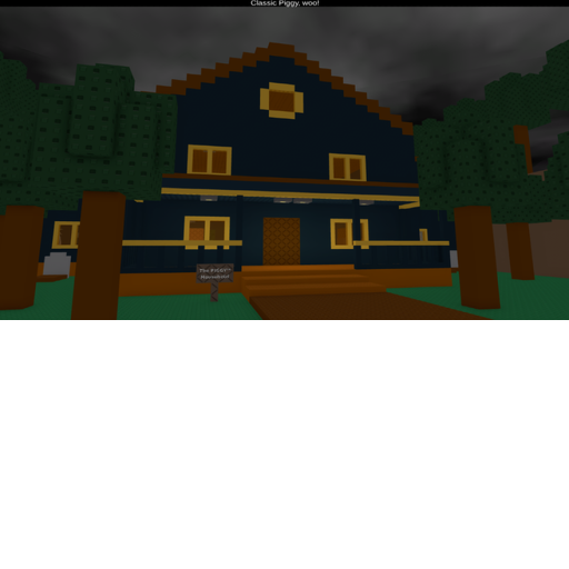 The PIGGY Household (SCARY) (DO NOT PLAY) official Roblox game thumbnail