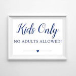 For kids only!