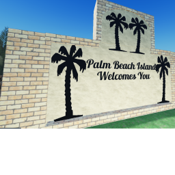 Coastal islands florida icon