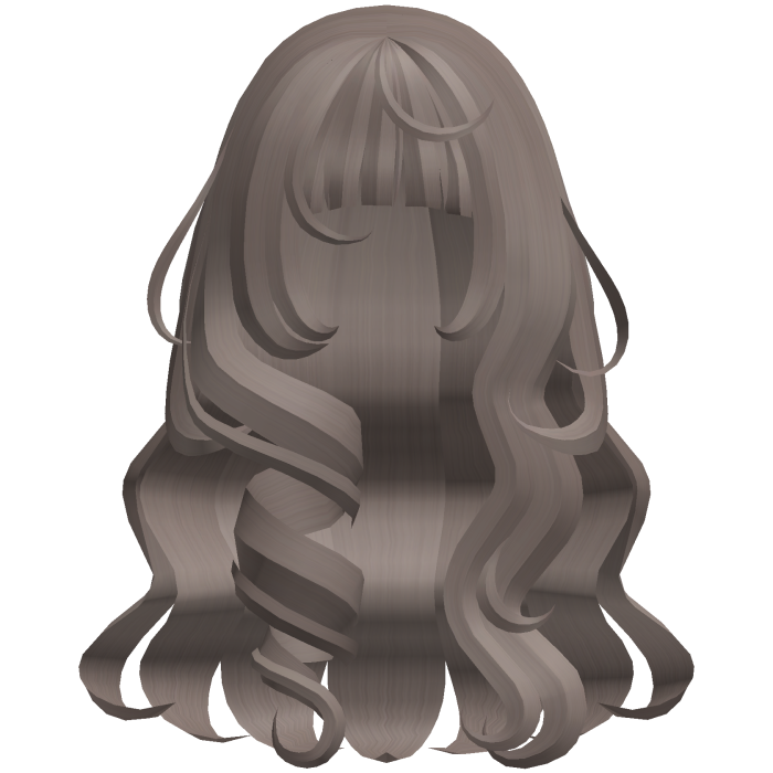 ash cute messy wavy long princess hair