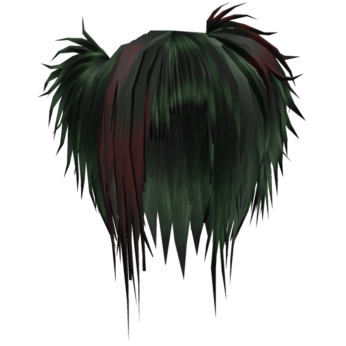 Zombie Green Vkei Androgynous Styled Hair 60. 