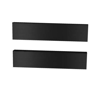black hair clips Roblox item