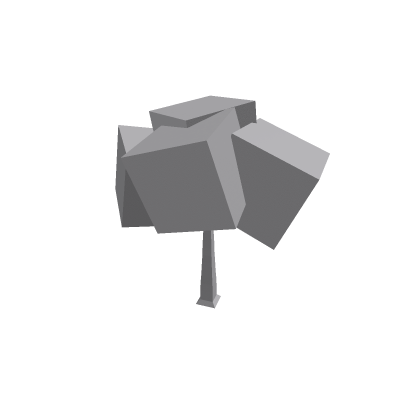 low poly tree