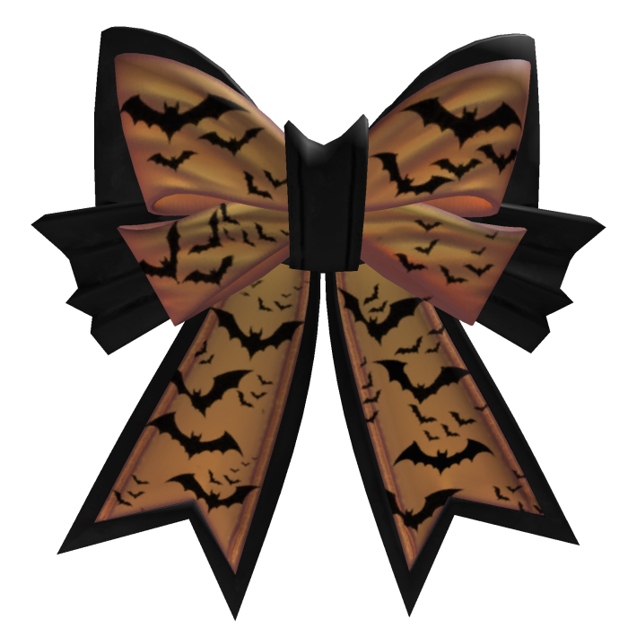 Halloween bow [Black/Orange]