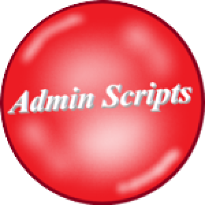 Require script admin. Require script admin