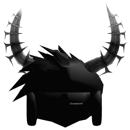 ⏳ Black Hair + Headphones Shades + Frost Horns Roblox item