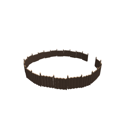 Log Wall Circle