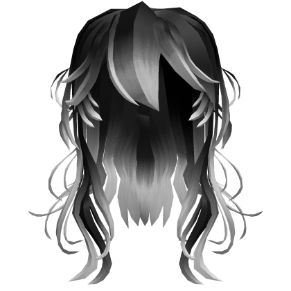 Rebel School Girl Wolfcut Black Roblox item